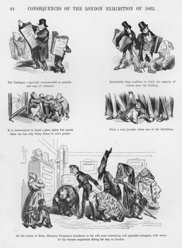 Gustave Dore tarafından Esprili ve Grotesk Eskizler (gravür) by Gustave Dore