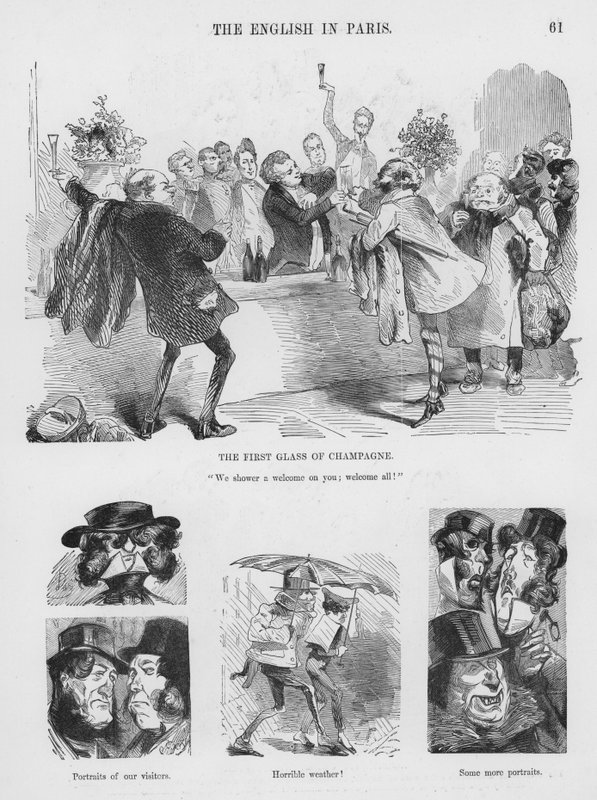 Gustave Dore tarafından Esprili ve Grotesk Eskizler (gravür) by Gustave Dore