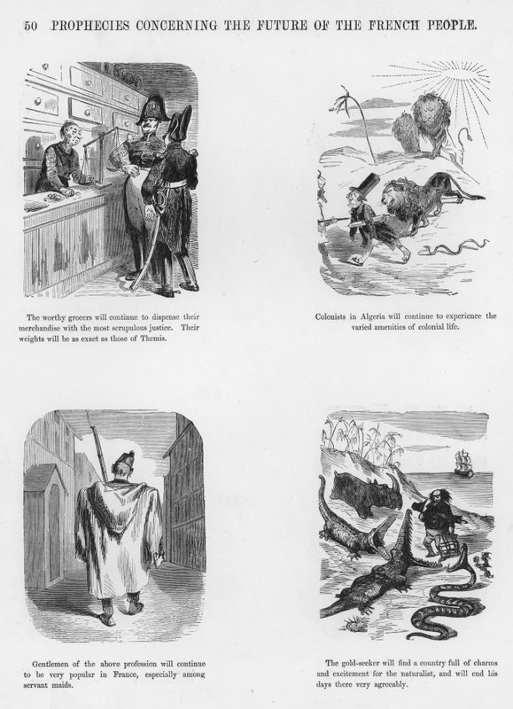 Gustave Dore tarafından Esprili ve Grotesk Eskizler (gravür) by Gustave Dore