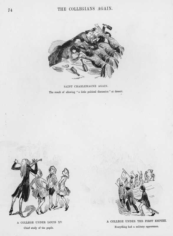 Gustave Dore tarafından Esprili ve Grotesk Eskizler (gravür) by Gustave Dore