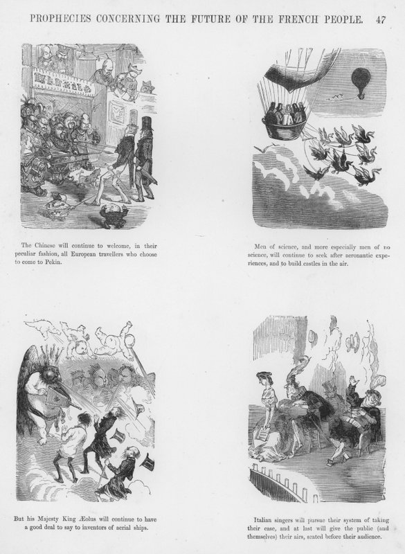 Gustave Dore tarafından Esprili ve Grotesk Eskizler (gravür) by Gustave Dore