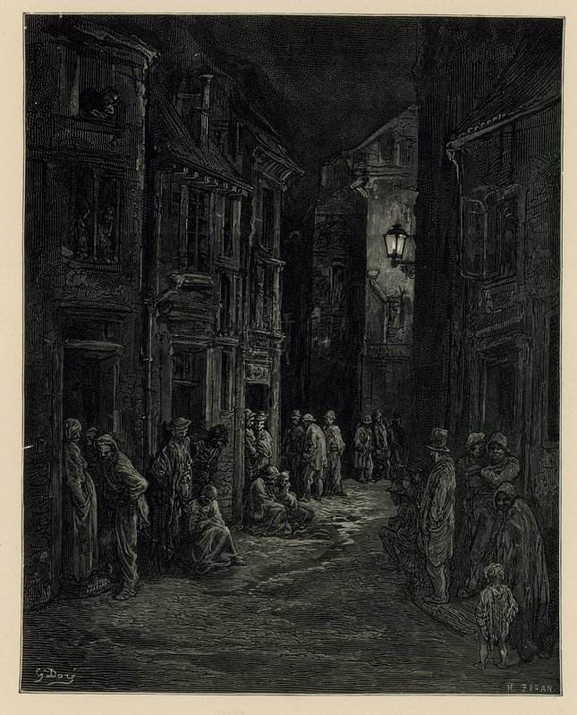 Gecekondular (gravür) by Gustave Dore