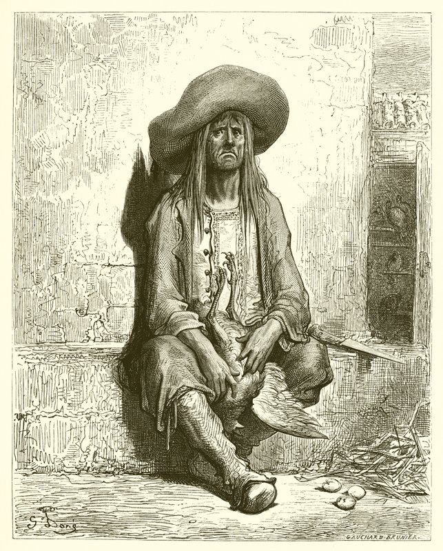 Altın Yumurtalı Tavuk (La Fontaine) by Gustave Dore