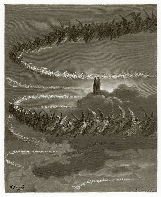 The Spirits in Jupiter  by Gustave Dore