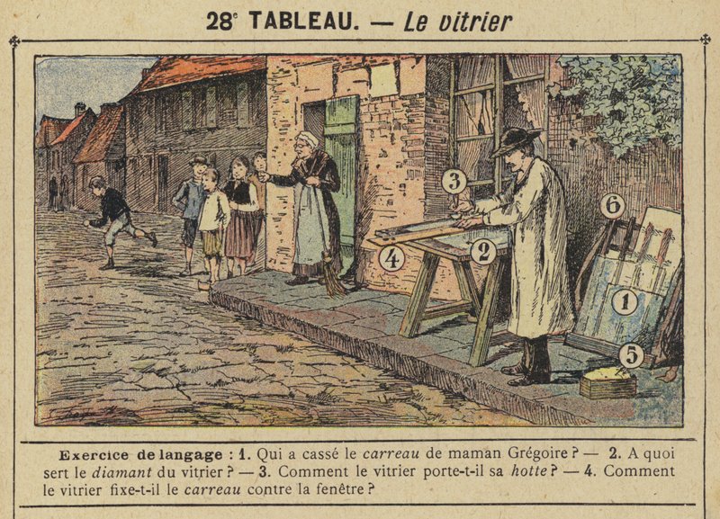 Camcı (renkli taş) by Gustave Fraipont