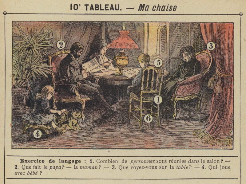 en dik ise (renk litho) by Gustave Fraipont