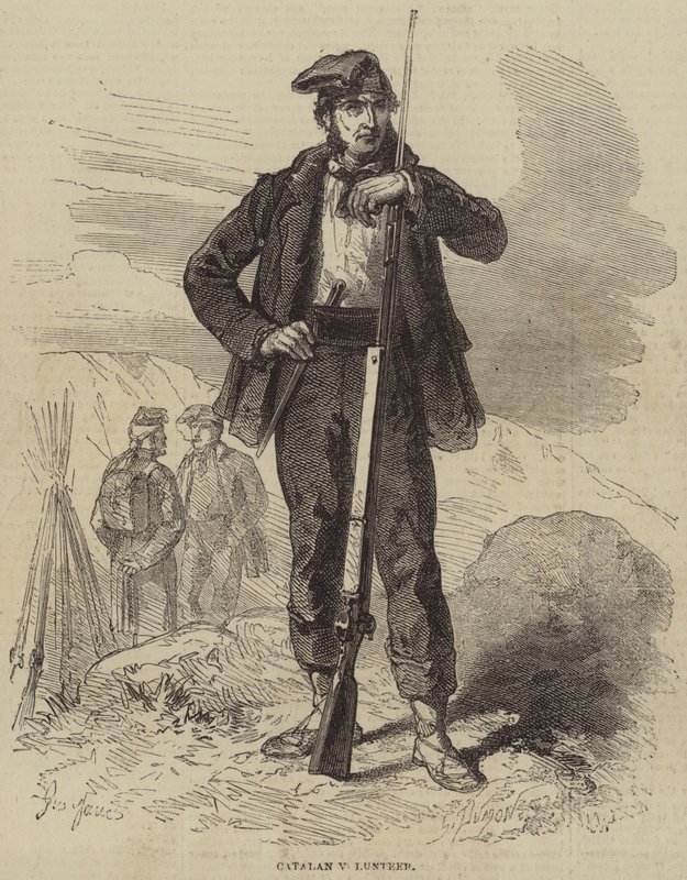 Katalan Gönüllü by Gustave Janet