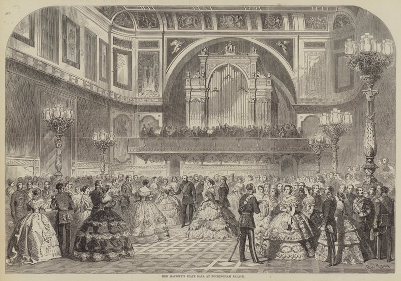 Majestelerinin Buckingham Sarayı