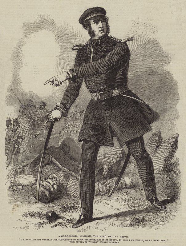 Tümgeneral Windham, Redan Kahramanı by Gustave Janet