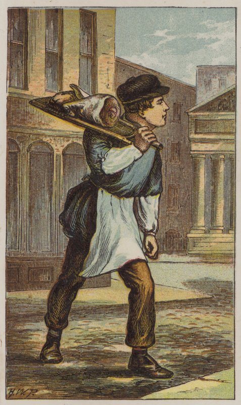 Kasap Çocuk (renkli taş) by H.W. (after) Petherick