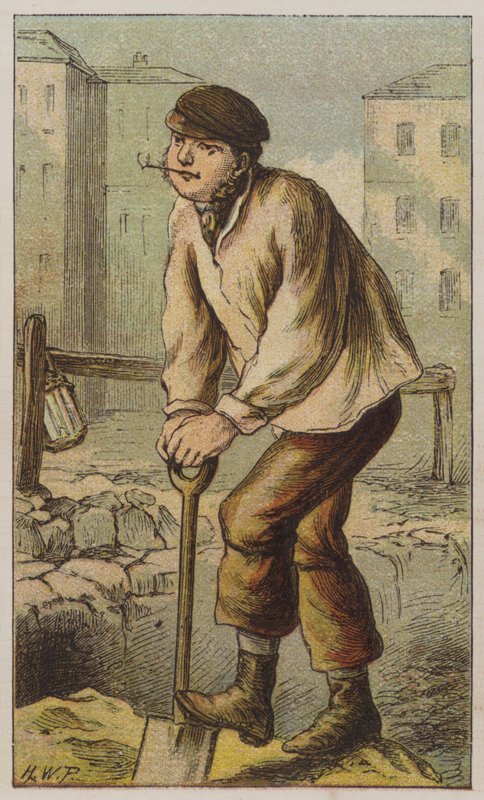 Lacivert (renkli taş) by H.W. (after) Petherick