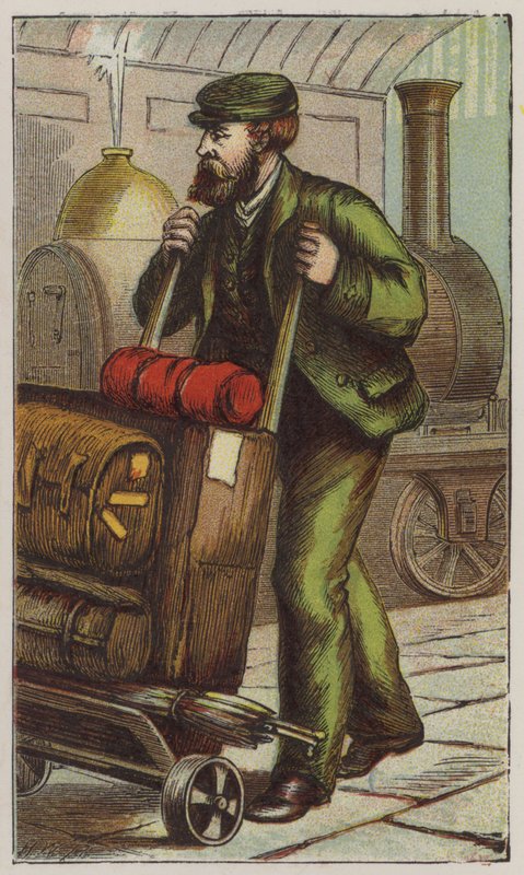 Demiryolu Taşıyıcı (renkli taş) by H.W. (after) Petherick