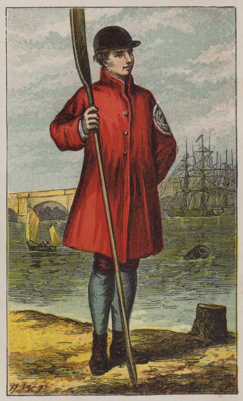 Waterman (renkli taş) by H.W. (after) Petherick