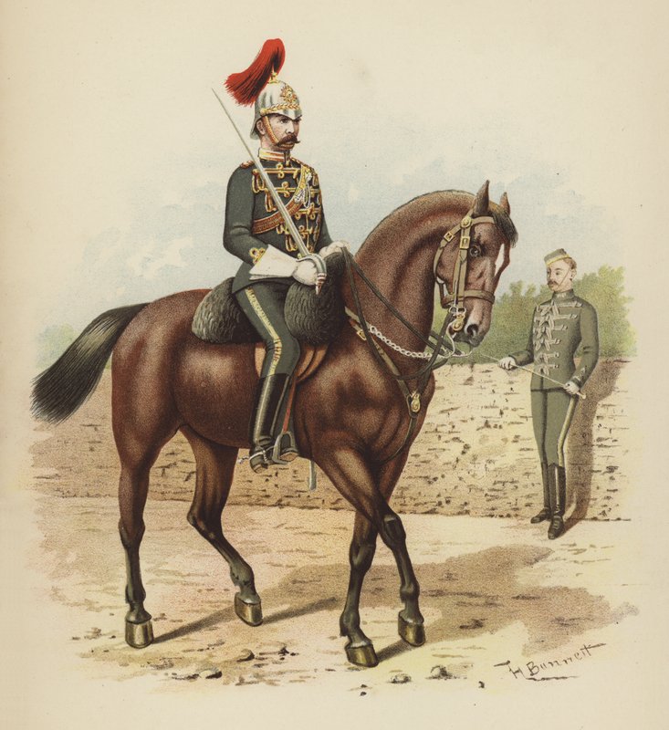 6. Süvari Alayı (Hussars, Kanada) by H. Bunnett