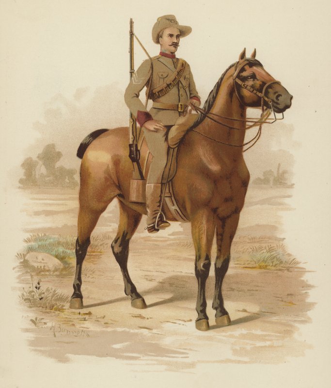 Victoria Atlı Tüfekler by H. Bunnett