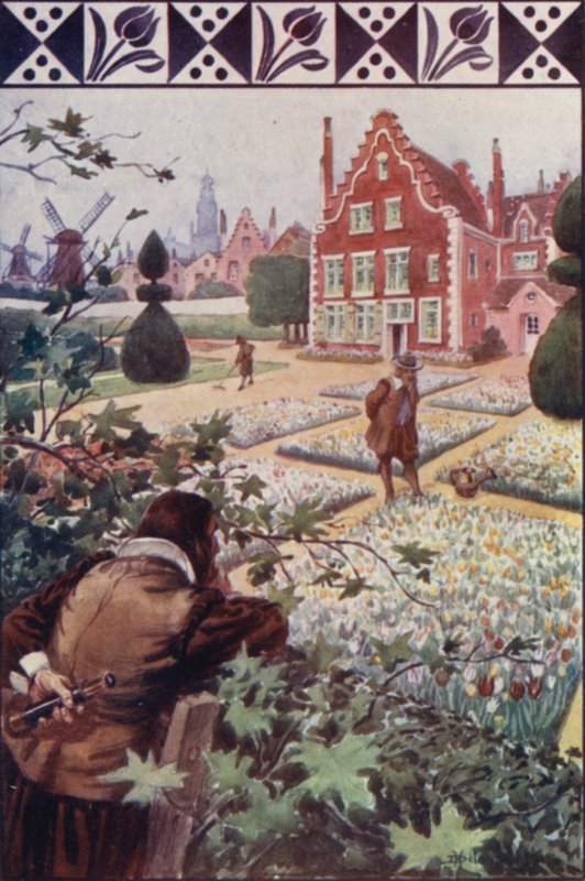 Boxtel, komşusunun her adımını ve jestini yanan bir gözle izledi by H. Delaspre