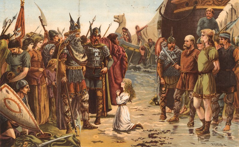 Bir Viking Zaferi by H. Walker