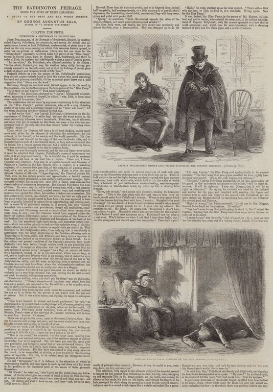 Baddington Peerage by Hablot Knight Browne