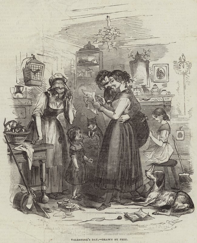 Sevgililer Günü by Hablot Knight Browne