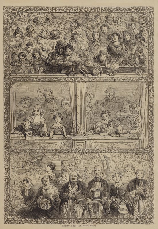 Galeri Kutuları; çukur by Hablot Knight Browne