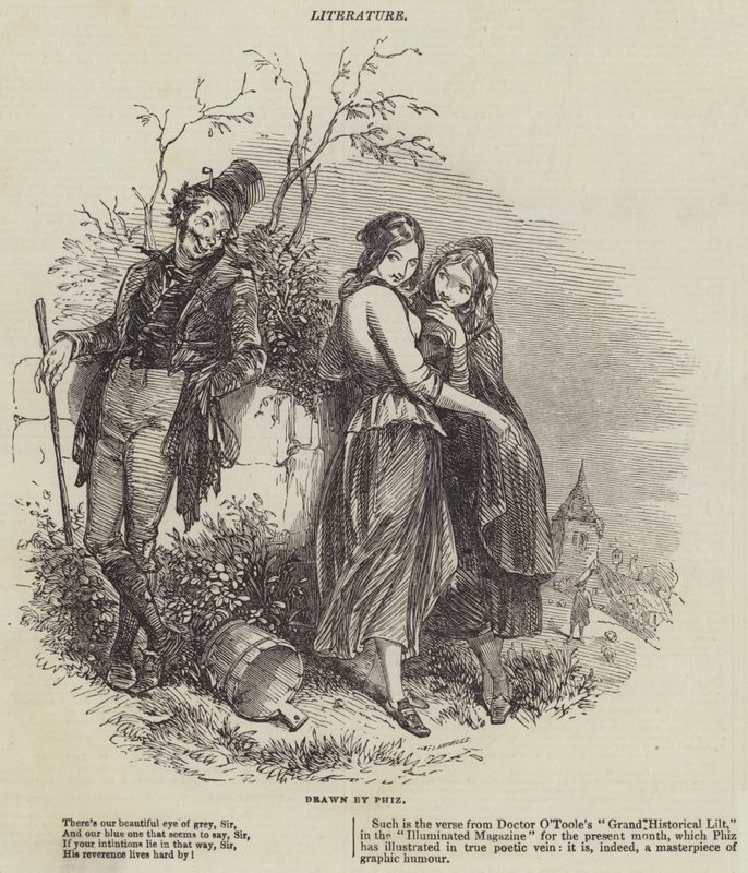 Büyük Tarihsel Lilt by Hablot Knight Browne