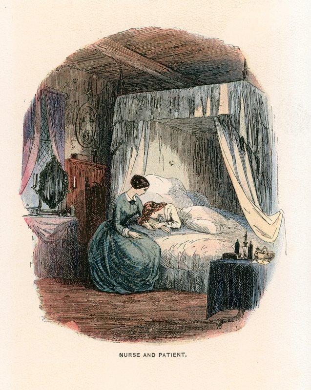 Kasvetli Ev için İllüstrasyon by Hablot Knight Browne