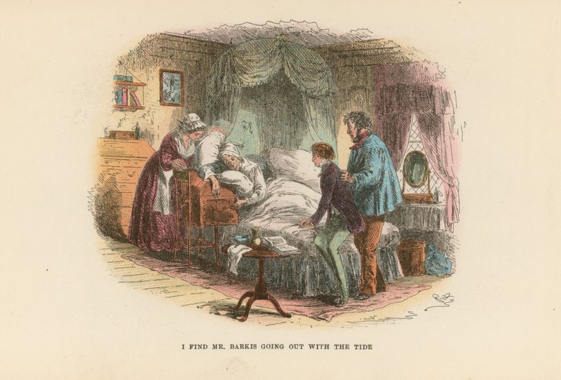 Illustration for David Copperfield  by Hablot Knight Browne