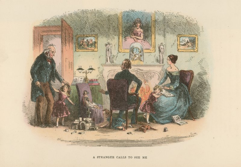 Illustration for David Copperfield  by Hablot Knight Browne
