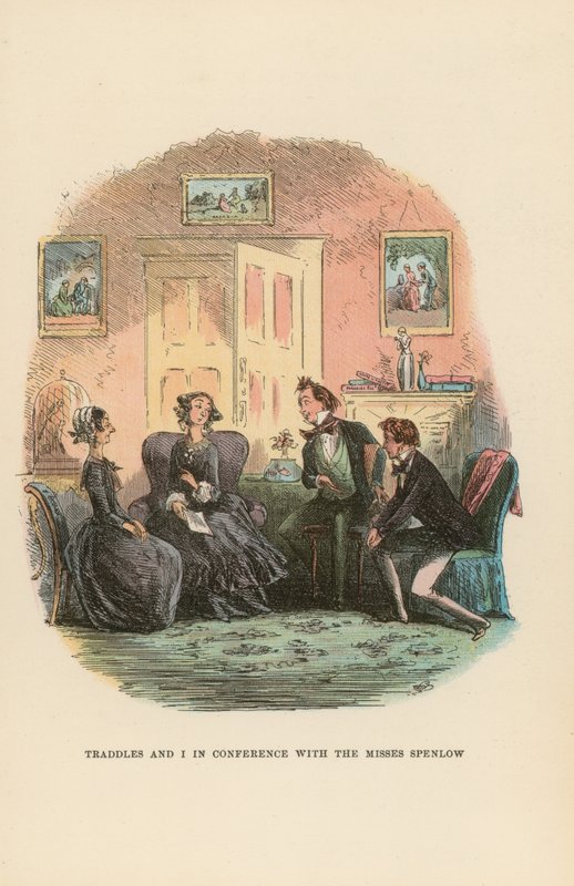 Illustration for David Copperfield  by Hablot Knight Browne