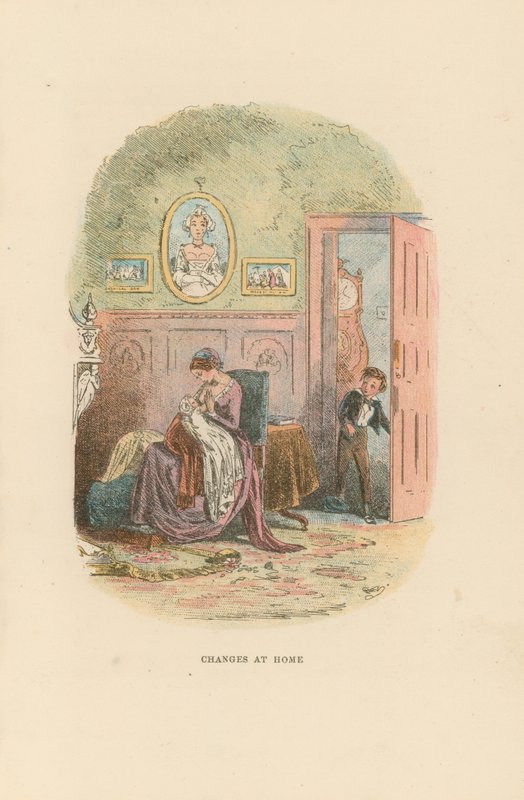 Skena e Fermës by Hablot Knight Browne