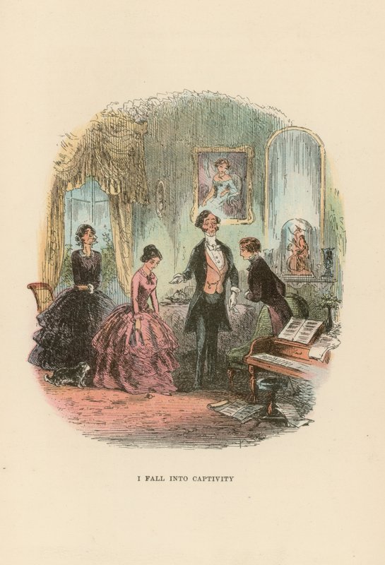 Illustration for David Copperfield  by Hablot Knight Browne