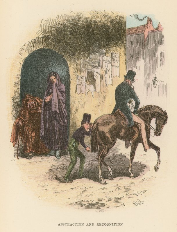 Illustration for Dombey and Son  by Hablot Knight Browne
