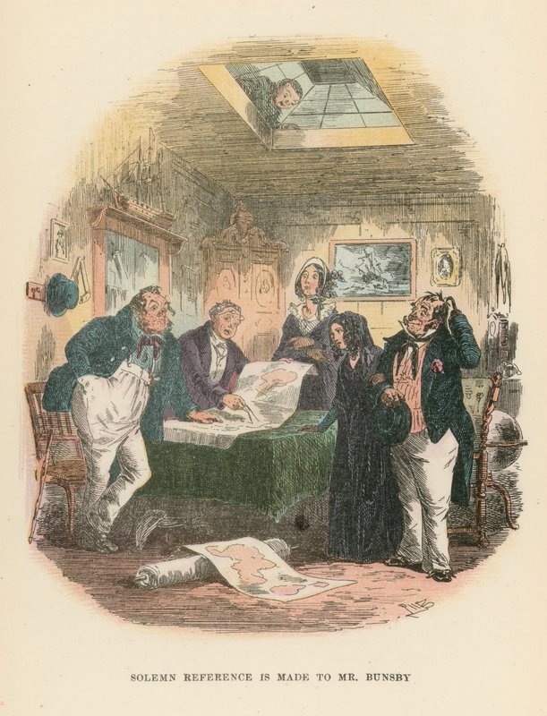 Inferno, Canto 2: Beatrice na Virgil, ishusho yo muri The Divine Comedy ya Dante Alighieri, 1885 (gushushanya amabara ya digitale) by Hablot Knight Browne