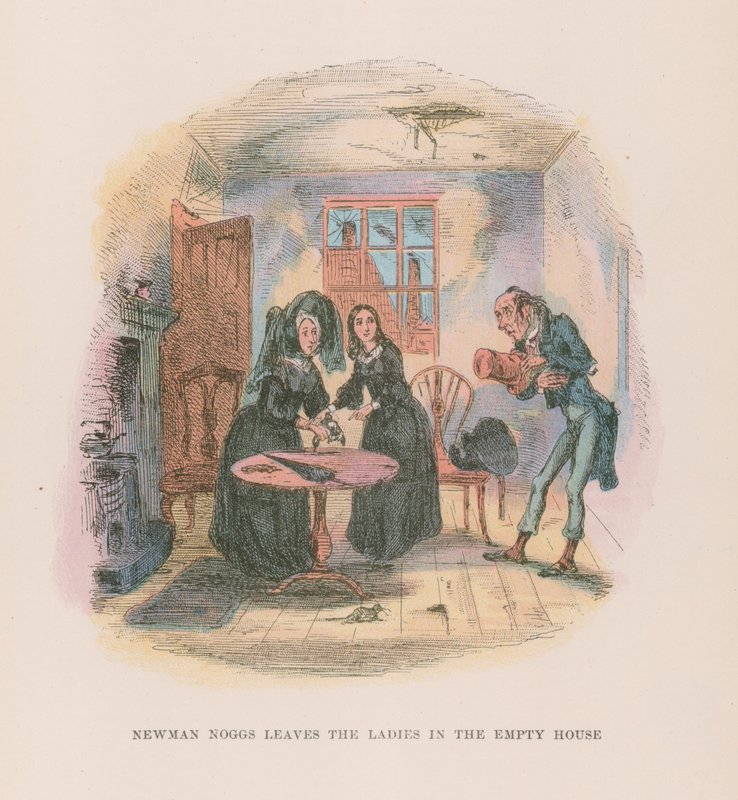 Illustration for Nicholas Nickleby  by Hablot Knight Browne