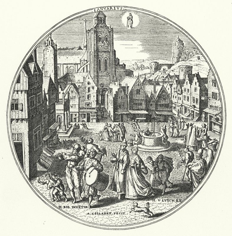 Ocak (gravür) by Hans (after) Bol