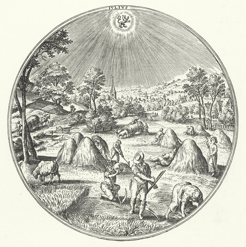 Temmuz (gravür) by Hans (after) Bol