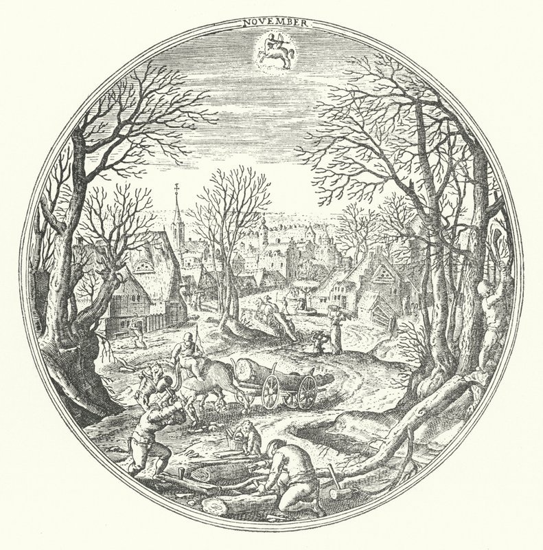 Kasım (gravür) by Hans (after) Bol
