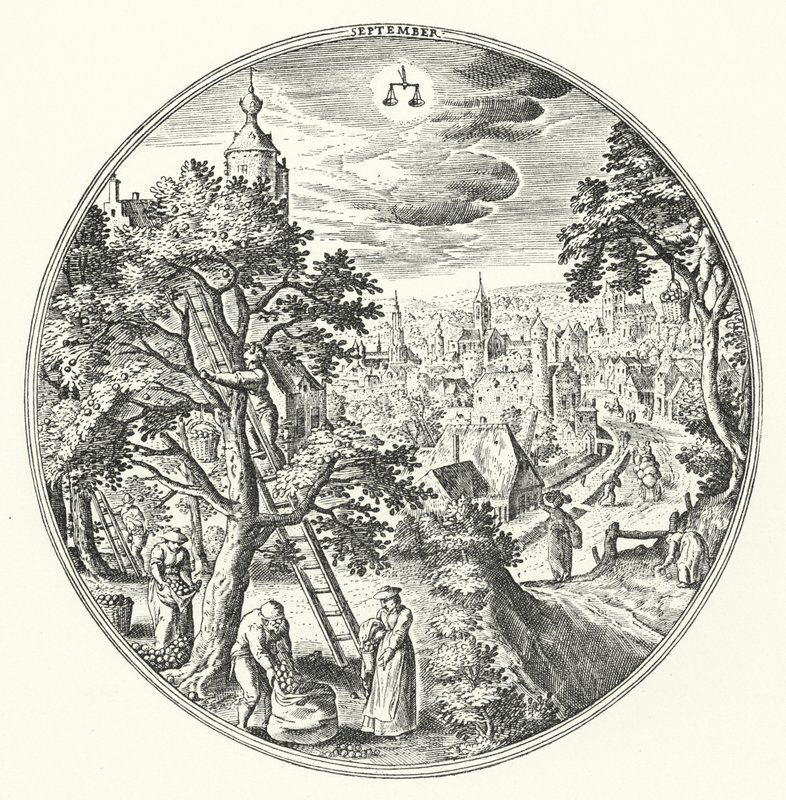 Eylül (gravür) by Hans (after) Bol