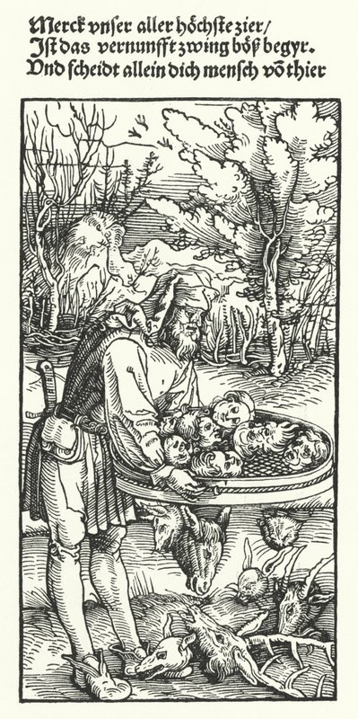 Arzular (gravür) by Hans (after) Burgkmair