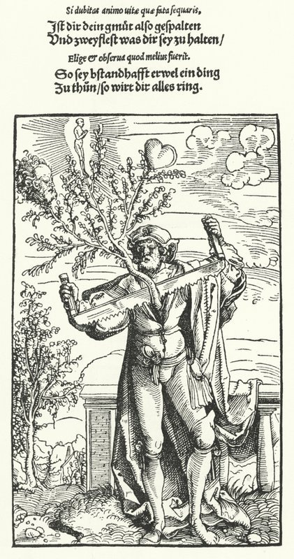Belirleme (gravür) by Hans (after) Burgkmair