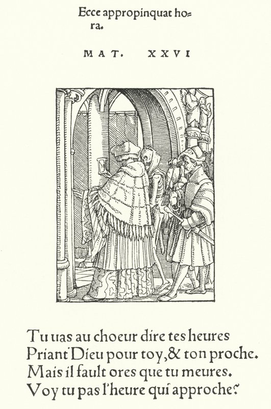 Canon (gravür) by Hans (after) Holbein the Younger