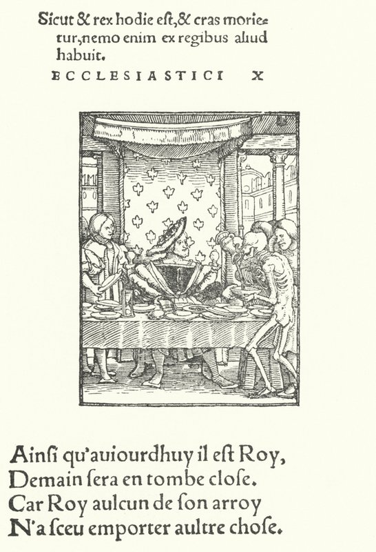 Kral (gravür) by Hans (after) Holbein the Younger