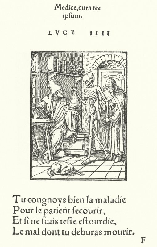 Hekim (gravür) by Hans (after) Holbein the Younger