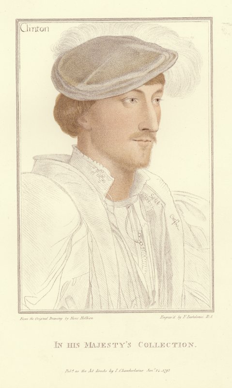 Edward, Lord Clinton (su meraklısı) by Hans Holbein der Jüngere