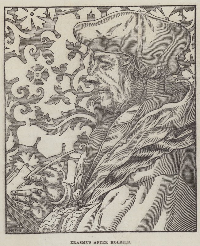 Erasmus by Hans Holbein der Jüngere
