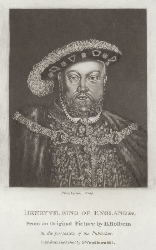 İngiltere Kralı VIII. by Hans Holbein der Jüngere
