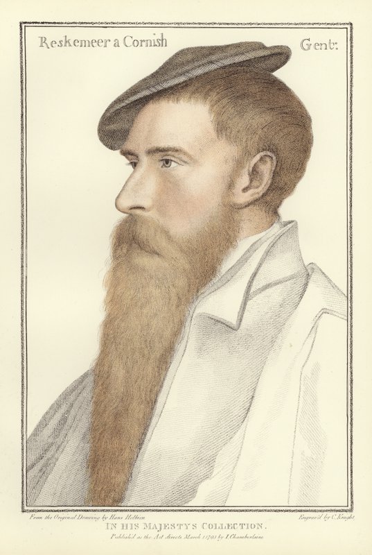 John Reskimer (su meraklısı) by Hans Holbein der Jüngere