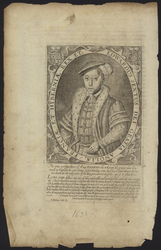 İngiltere ve İrlanda Kralı VI. Edward by Hans Holbein der Jüngere
