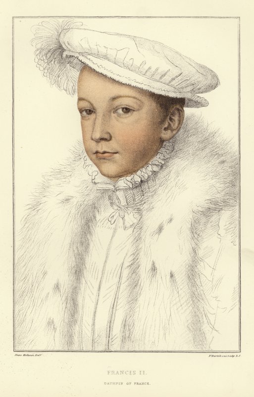 Fransa Kralı II. Francis (aquatint) by Hans Holbein der Jüngere