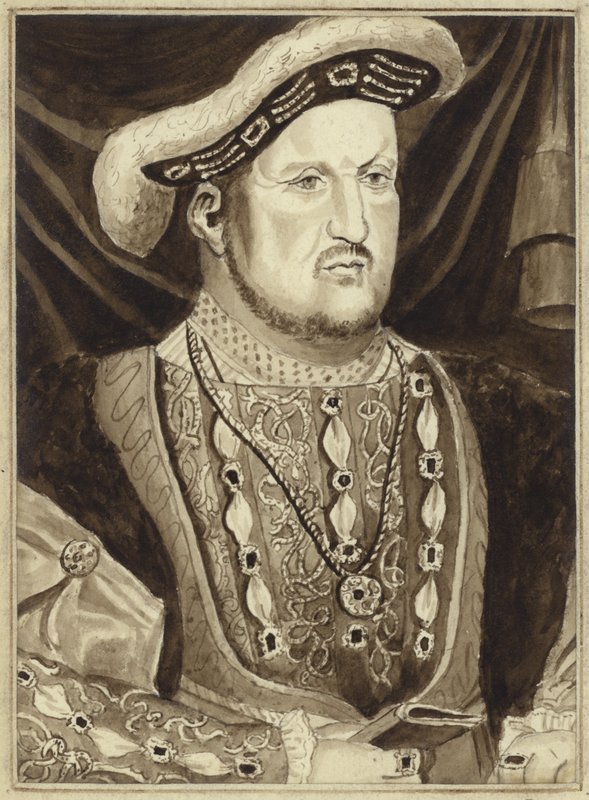 İngiltere Kralı Henry VIII by Hans Holbein der Jüngere